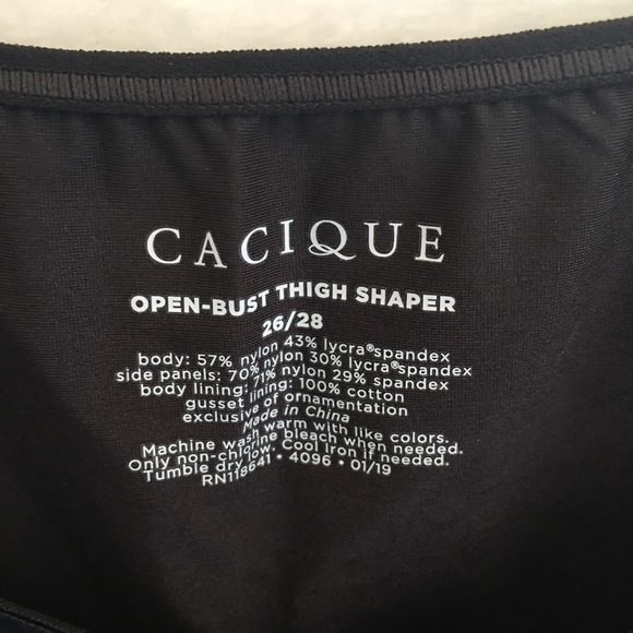 NWT Cacique open bust thigh seamless shaper - Picture 5 of 7